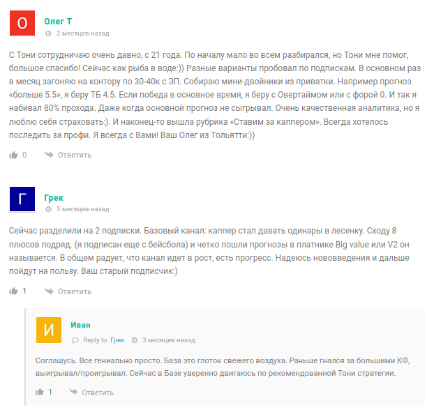 Телеграм-канал «Жирный каппер»: кто такой Тони и что он предлагает игрокам